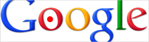 Google logo aligned